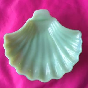 Vintage jade candy dish